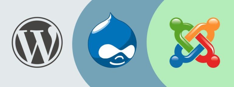 WordPress vs Joomla vs Drupal CMS Comparison