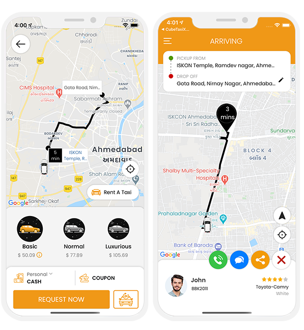 Taxi-iOS-app